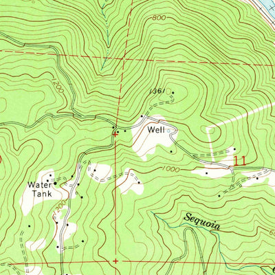 United States Geological Survey Myers Flat, CA (1969, 24000-Scale) digital map