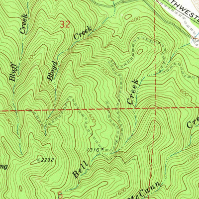 United States Geological Survey Myers Flat, CA (1969, 24000-Scale) digital map