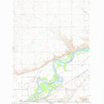 United States Geological Survey Myers, MT (1960, 24000-Scale) digital map