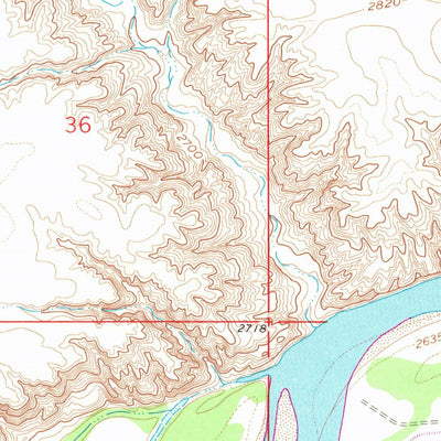 United States Geological Survey Myers, MT (1960, 24000-Scale) digital map