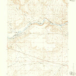United States Geological Survey Myers Ranch, WY (1951, 24000-Scale) digital map