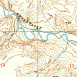 United States Geological Survey Myers Ranch, WY (1951, 24000-Scale) digital map