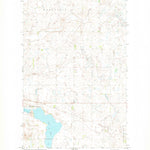 United States Geological Survey Mylo NW, ND (1971, 24000-Scale) digital map