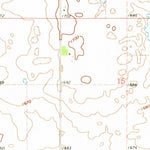United States Geological Survey Mylo NW, ND (1971, 24000-Scale) digital map
