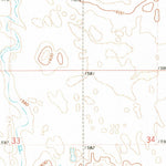 United States Geological Survey Mylo SE, ND (1971, 24000-Scale) digital map