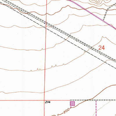United States Geological Survey Myoma, CA (1958, 24000-Scale) digital map