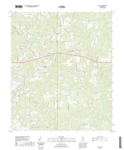 United States Geological Survey Myrick, MS (2020, 24000-Scale) digital map