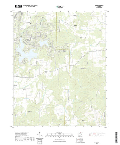 United States Geological Survey Myron, AR (2020, 24000-Scale) digital map