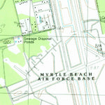 United States Geological Survey Myrtle Beach, SC (1984, 24000-Scale) digital map