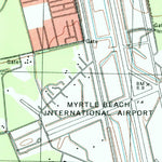 United States Geological Survey Myrtle Beach, SC (1994, 24000-Scale) digital map