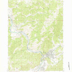 United States Geological Survey Myrtle Creek, OR (1987, 24000-Scale) digital map