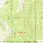 United States Geological Survey Myrtle Creek, OR (1987, 24000-Scale) digital map