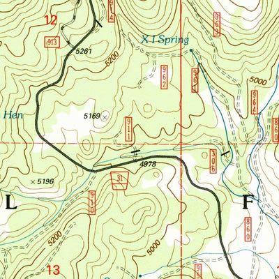 United States Geological Survey Myrtle Park Meadows, OR (1999, 24000-Scale) digital map