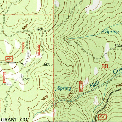 United States Geological Survey Myrtle Park Meadows, OR (1999, 24000-Scale) digital map