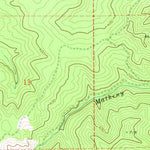 United States Geological Survey Myrtle Point, OR (1971, 24000-Scale) digital map