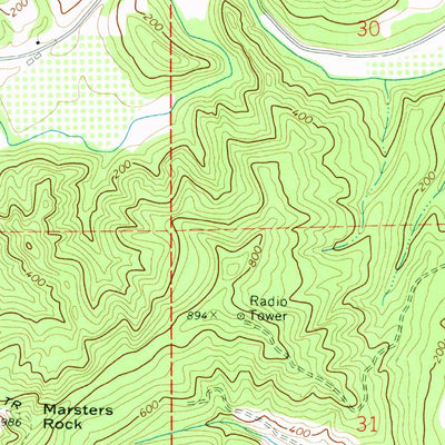 United States Geological Survey Myrtle Point, OR (1971, 24000-Scale) digital map