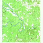 United States Geological Survey Myrtlewood North, AL (1970, 24000-Scale) digital map