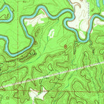 United States Geological Survey Myrtlewood North, AL (1970, 24000-Scale) digital map