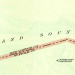United States Geological Survey Mystic, CT-NY-RI (1944, 31680-Scale) digital map