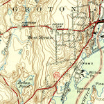 United States Geological Survey Mystic, CT-NY-RI (1944, 31680-Scale) digital map