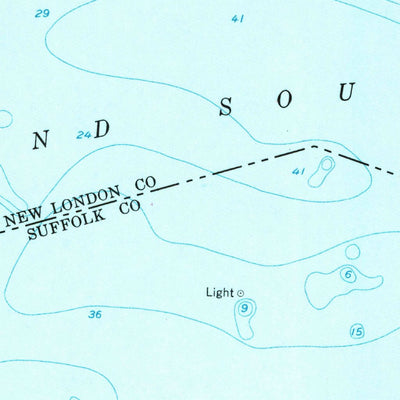 United States Geological Survey Mystic, CT-NY-RI (1958, 24000-Scale) digital map