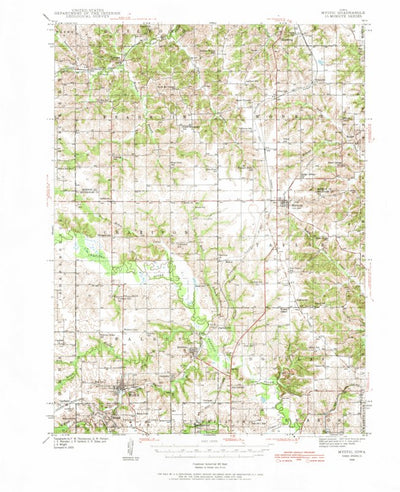 United States Geological Survey Mystic, IA (1939, 62500-Scale) digital map