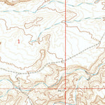 United States Geological Survey Myton SE, UT (1964, 24000-Scale) digital map