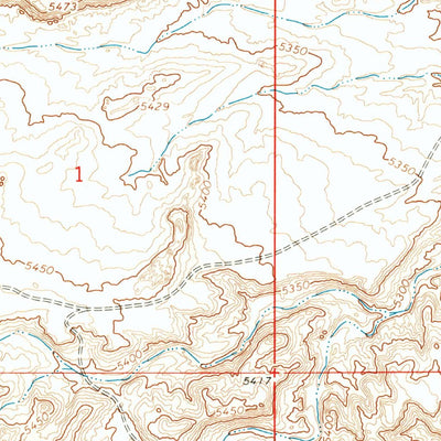 United States Geological Survey Myton SE, UT (1964, 24000-Scale) digital map
