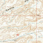 United States Geological Survey Myton SE, UT (1964, 24000-Scale) digital map