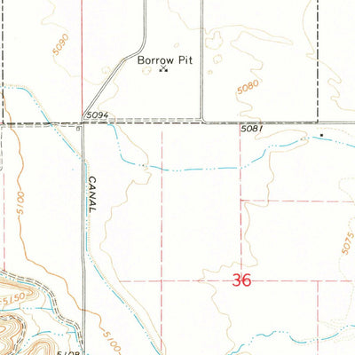 United States Geological Survey Myton, UT (1964, 24000-Scale) digital map