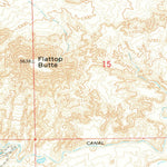 United States Geological Survey Myton, UT (1964, 24000-Scale) digital map