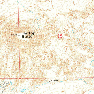 United States Geological Survey Myton, UT (1964, 24000-Scale) digital map