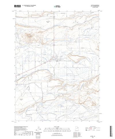 United States Geological Survey Myton, UT (2023, 24000-Scale) digital map
