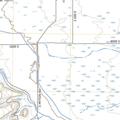 United States Geological Survey Myton, UT (2023, 24000-Scale) digital map