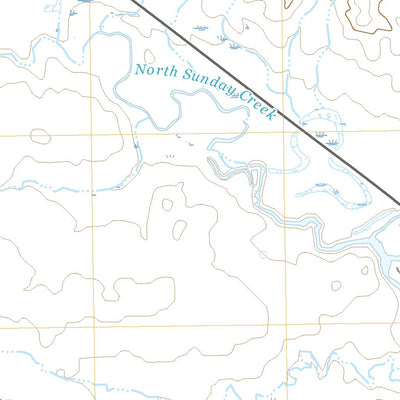 United States Geological Survey N Bar Coulee, MT (2020, 24000-Scale) digital map