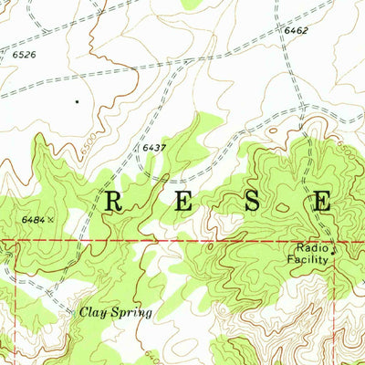 United States Geological Survey Na Ah Tee Canyon, AZ (1973, 24000-Scale) digital map