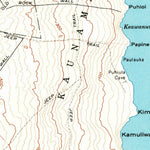 United States Geological Survey Naalehu, HI (1962, 24000-Scale) digital map