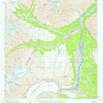 United States Geological Survey Nabesna A-3, AK (1960, 63360-Scale) digital map