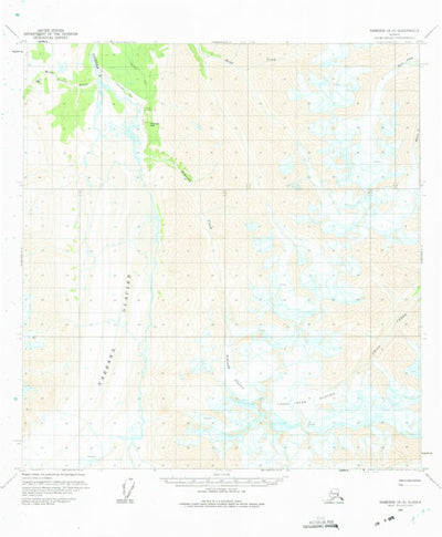 United States Geological Survey Nabesna A-4, AK (1959, 63360-Scale) digital map