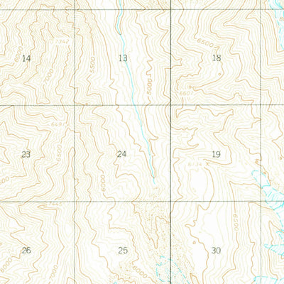 United States Geological Survey Nabesna A-4, AK (1959, 63360-Scale) digital map