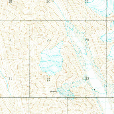 United States Geological Survey Nabesna A-4, AK (1959, 63360-Scale) digital map