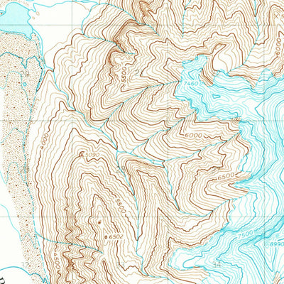 United States Geological Survey Nabesna A-6, AK (1959, 63360-Scale) digital map