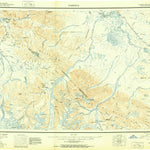 United States Geological Survey Nabesna, AK (1951, 250000-Scale) digital map