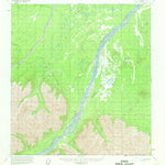 United States Geological Survey Nabesna B-2, AK (1960, 63360-Scale) digital map