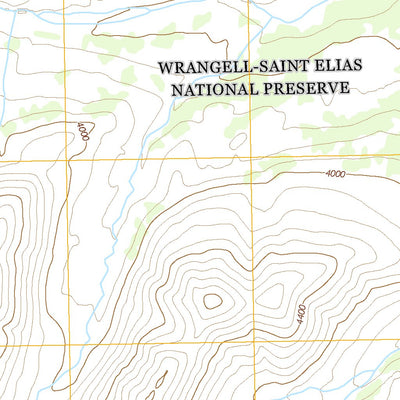 United States Geological Survey Nabesna B-3 NE, AK (2016, 25000-Scale) digital map