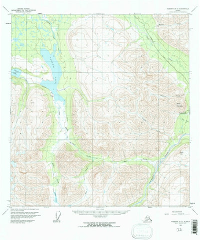 United States Geological Survey Nabesna B-5, AK (1960, 63360-Scale) digital map