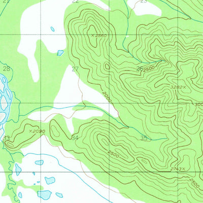 United States Geological Survey Nabesna C-1, AK (1955, 63360-Scale) digital map