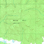 United States Geological Survey Nabesna C-1, AK (1955, 63360-Scale) digital map