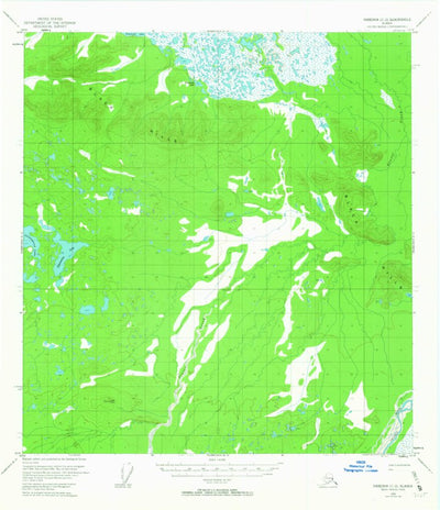 United States Geological Survey Nabesna C-2, AK (1955, 63360-Scale) digital map