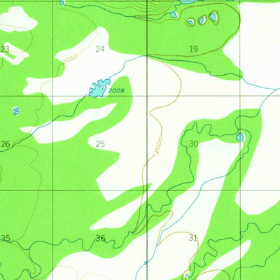 United States Geological Survey Nabesna C-2, AK (1955, 63360-Scale) digital map